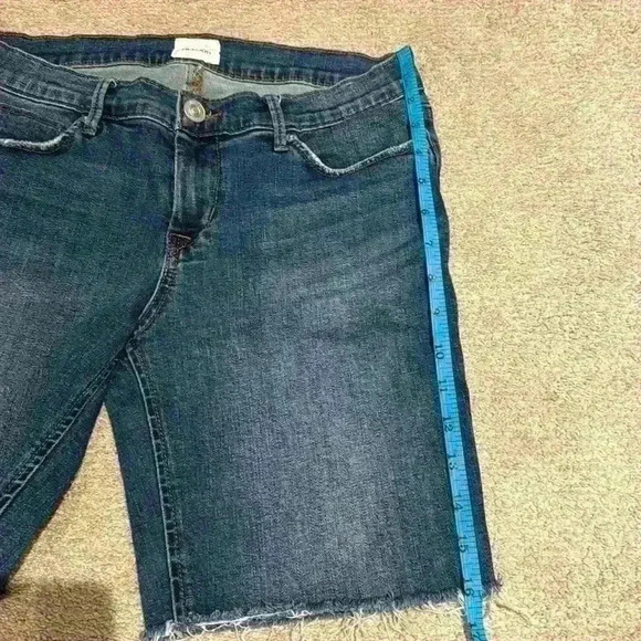 HUDSON Size 28 VICEROY MIDRISE KNEE BERMUDA STRETCH SHORTS VISALIA BLUE - Picture 8 of 8